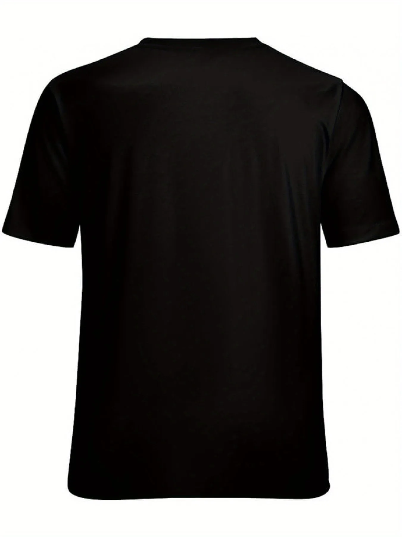 1pc 180G 100% Cotton Men's Boxing Gym Graphic T-Shirt - Black Anime Hajime No Ippo Kamogawa Design, Casual Round Neck Short Sleeve Tee for Summer