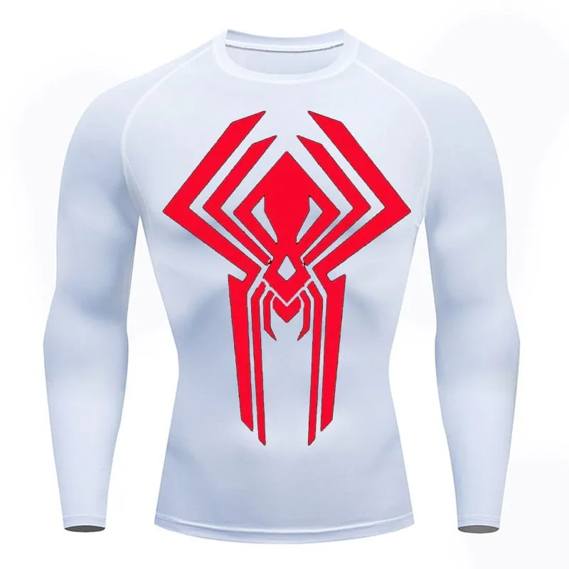 2099 Web Slinging Long Sleeve Compression Shirt