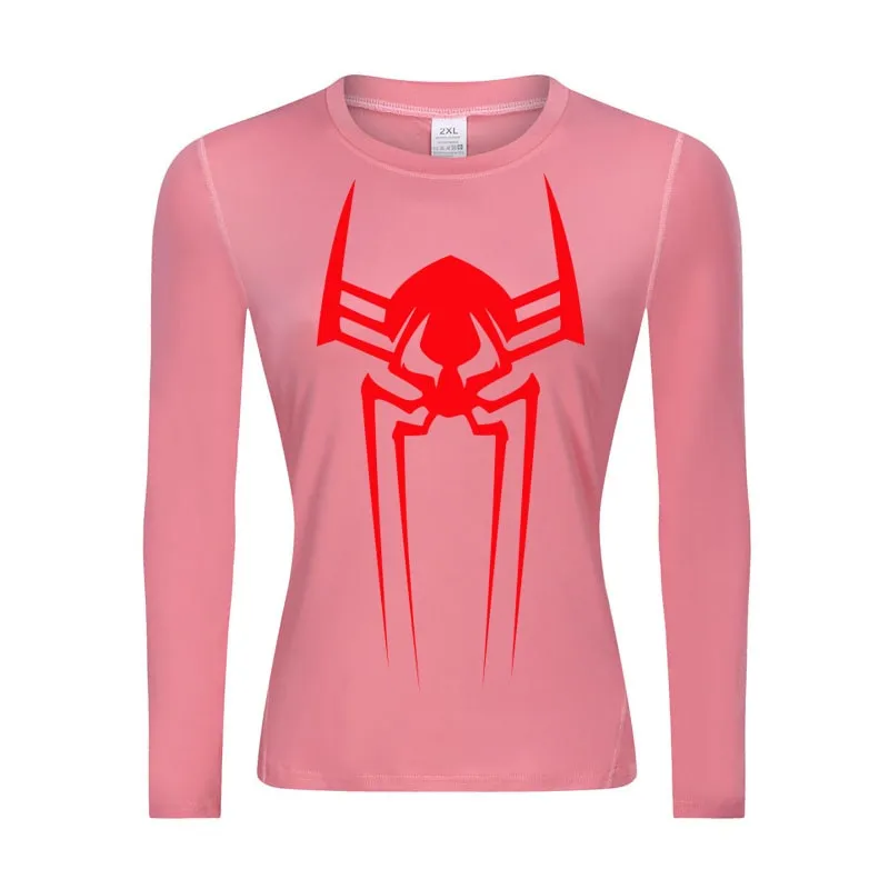 2099 Web-Slinging Woman's Long Sleeve Compression Shirt