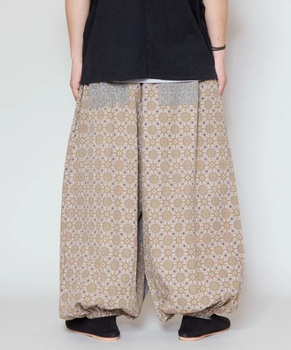 Ajrakh Paisley Patchwork Harem Pants