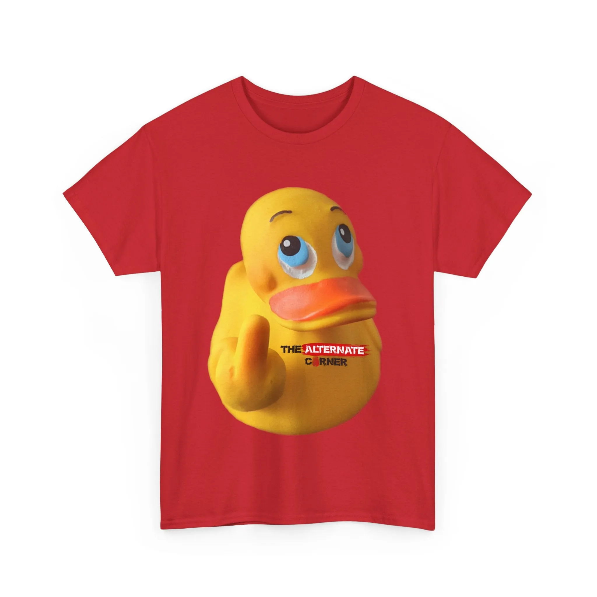 American Customers Only - Duck Unisex Heavy Cotton Tee - The Alternate Corner (Price Includes Shipping and Taxes)