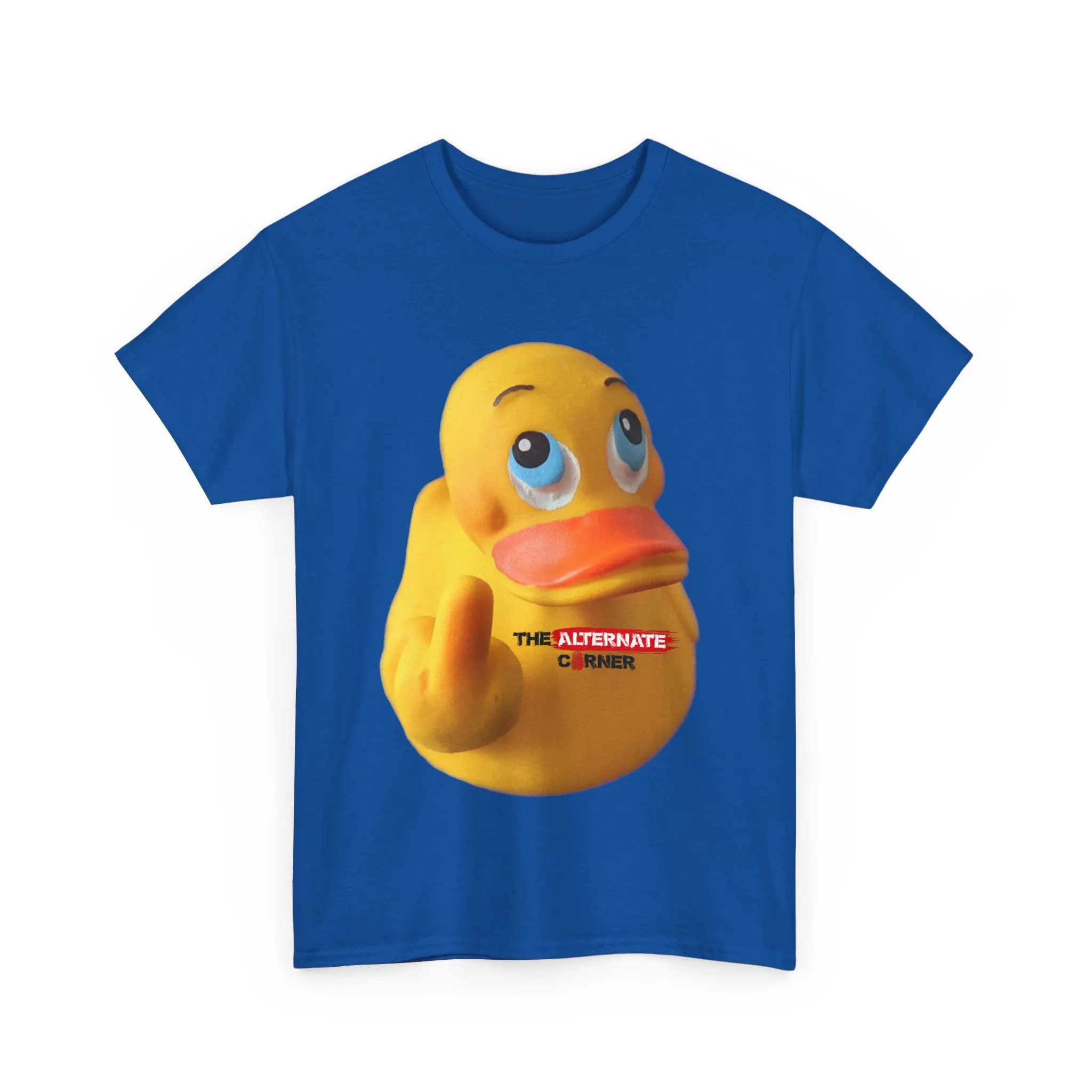 American Customers Only - Duck Unisex Heavy Cotton Tee - The Alternate Corner (Price Includes Shipping and Taxes)