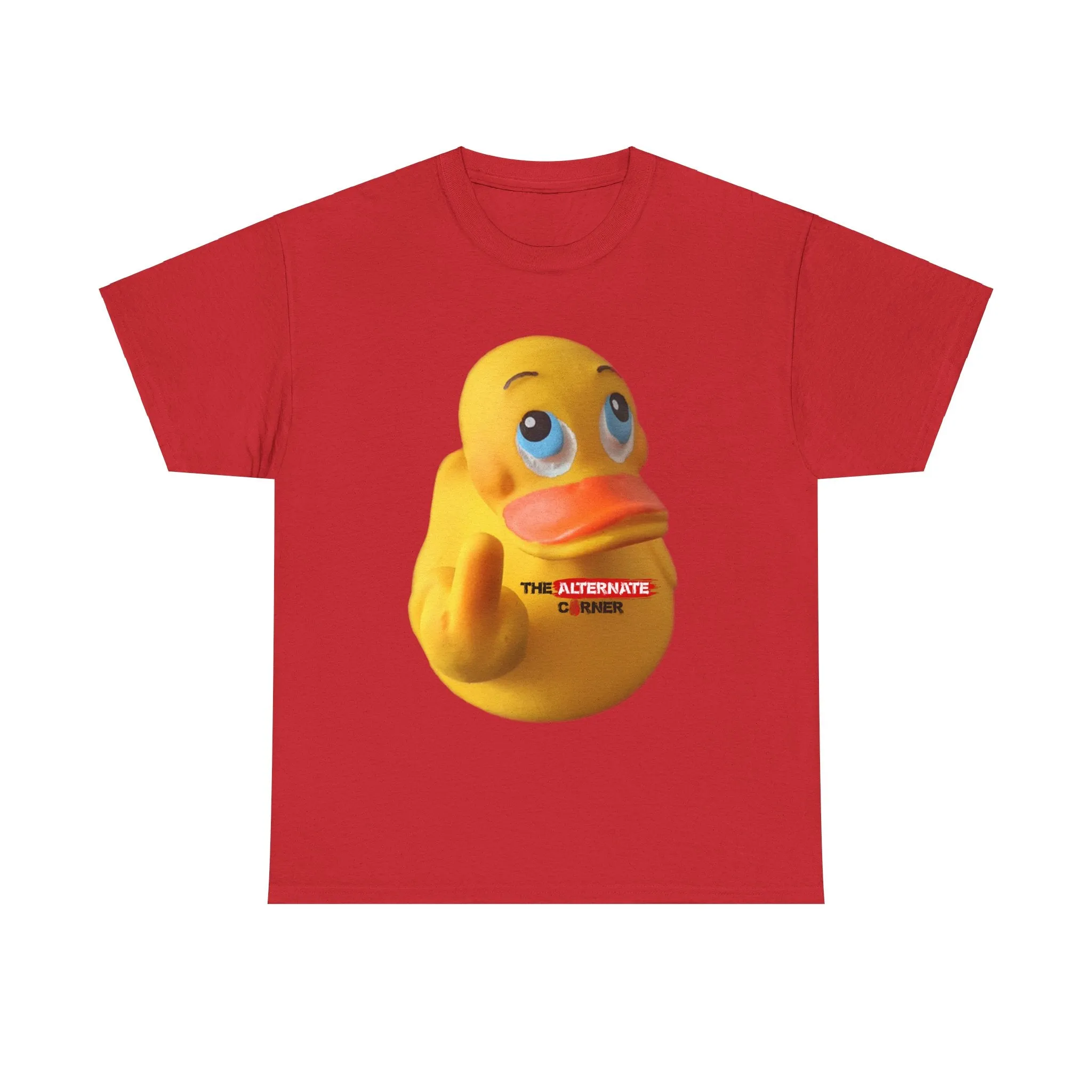 American Customers Only - Duck Unisex Heavy Cotton Tee - The Alternate Corner (Price Includes Shipping and Taxes)