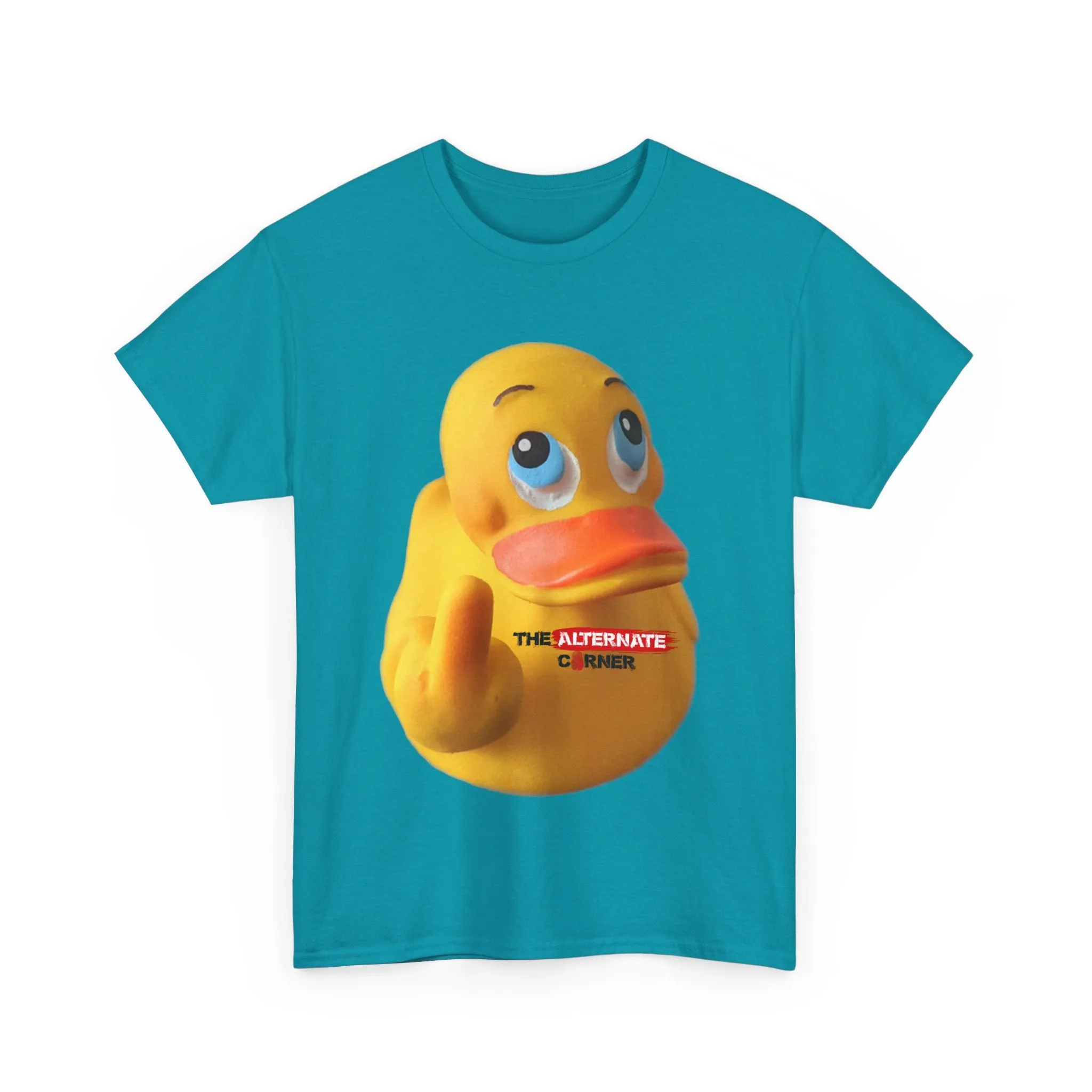 American Customers Only - Duck Unisex Heavy Cotton Tee - The Alternate Corner (Price Includes Shipping and Taxes)