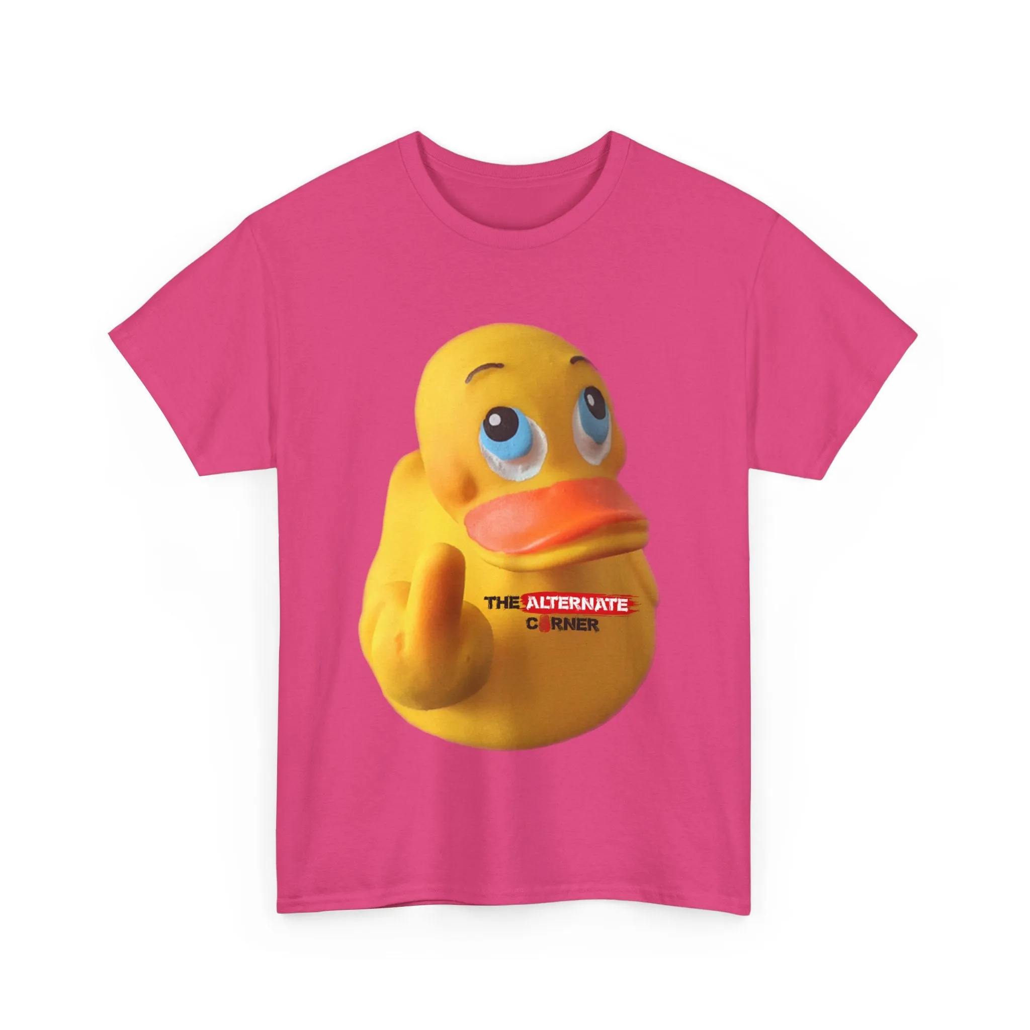 American Customers Only - Duck Unisex Heavy Cotton Tee - The Alternate Corner (Price Includes Shipping and Taxes)