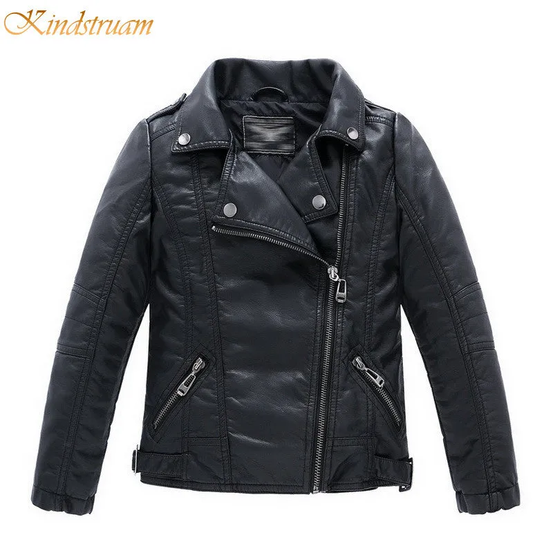 Boy's Faux Leather Jackets