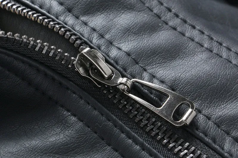 Boy's Faux Leather Jackets