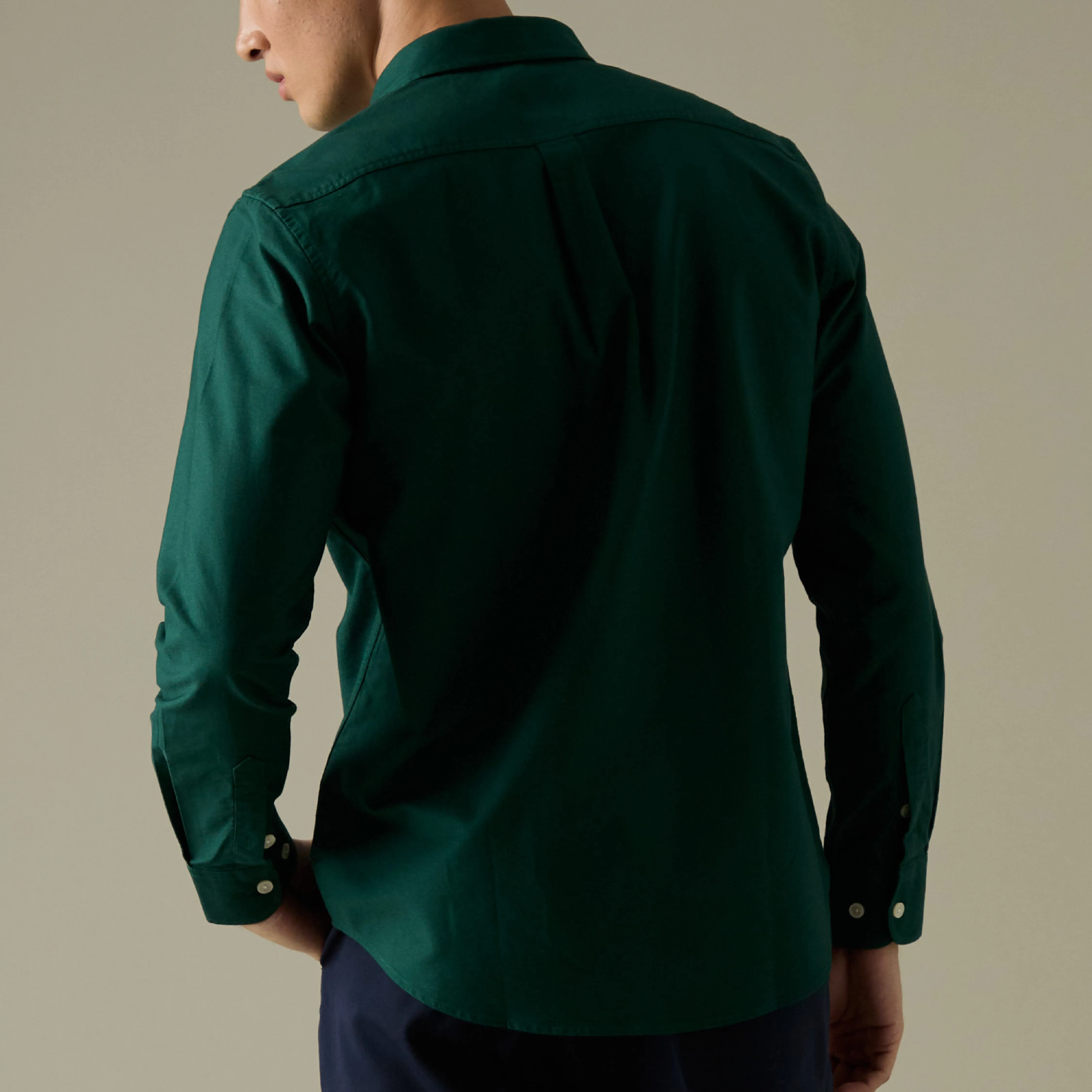 OCBD OXFORD SHIRT - GREEN