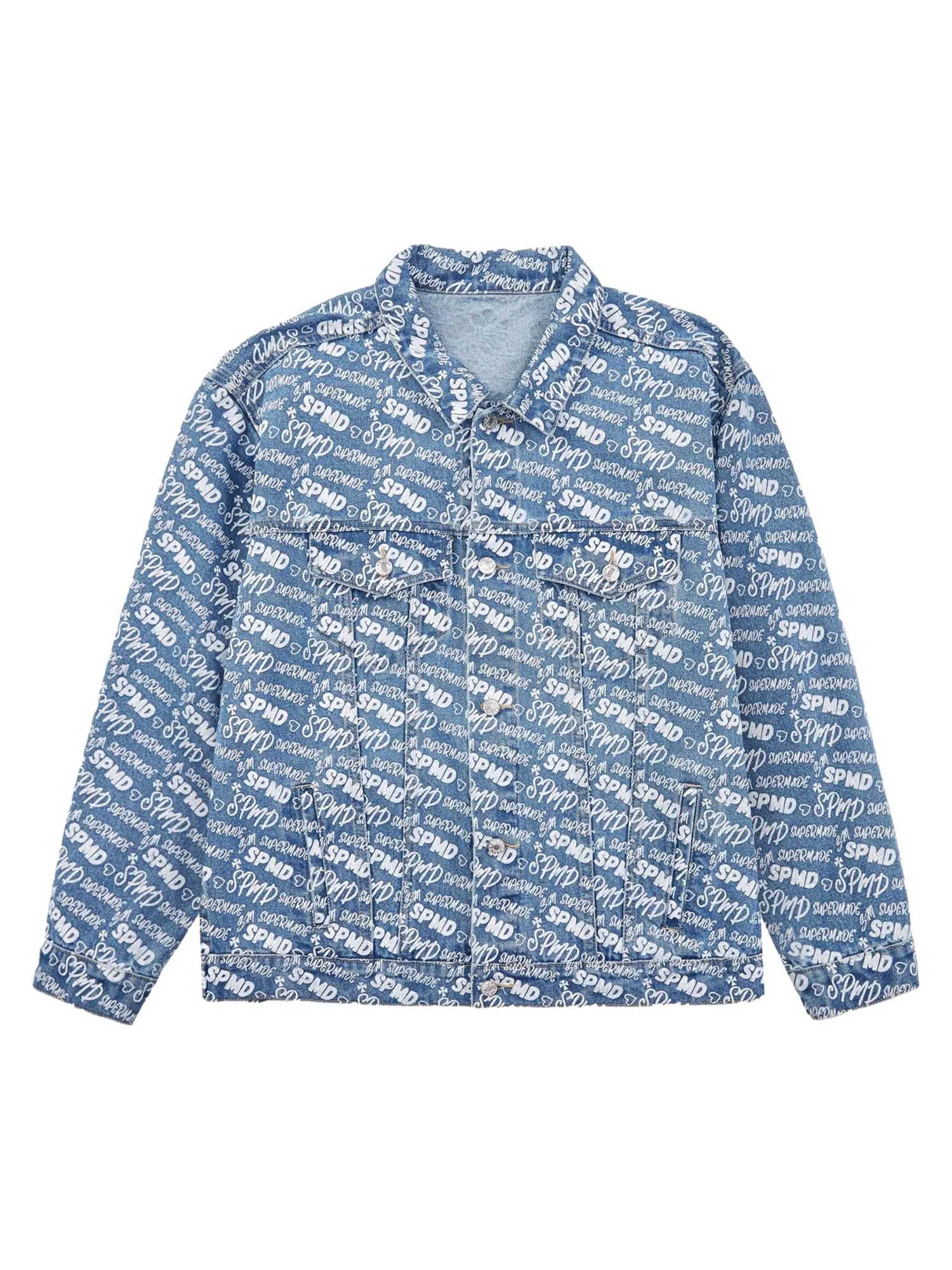 Sneakerhill High Street Versatile Denim Suit - 1719