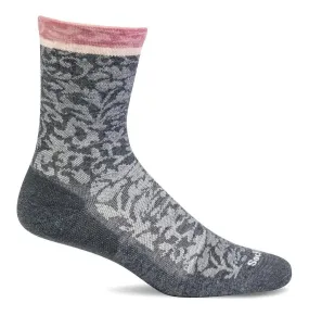 Sockwell Women's Cush Crew Plantar Relief Socks Charcoal