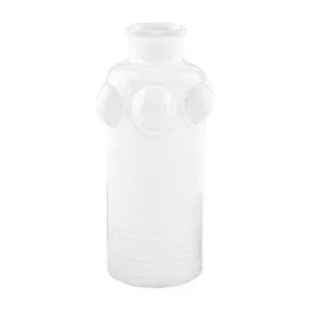 Top Rim Beaded Stem Vase